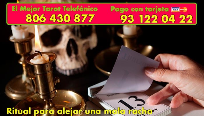 Ritual para alejar una mala racha - Hechizos y Rituales Gratis
